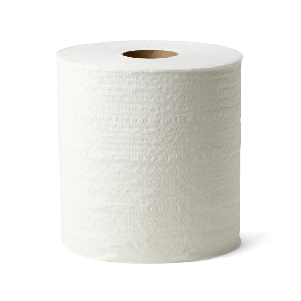 Medline Center-Pull Roll Paper Towel; 7.6" x 11" (19 cm x 28 cm), 600/roll | CASE/6 EACH
