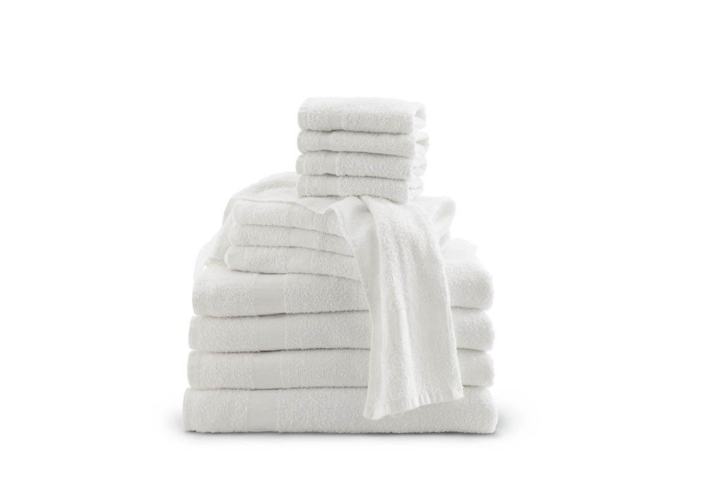 Medline Classic Cotton Terry Hand Towel; 16" x 27" (41 x 69 cm), 2.5 lb. DOZEN/12 | CASE/600 EACH | DOZEN/12 EACH