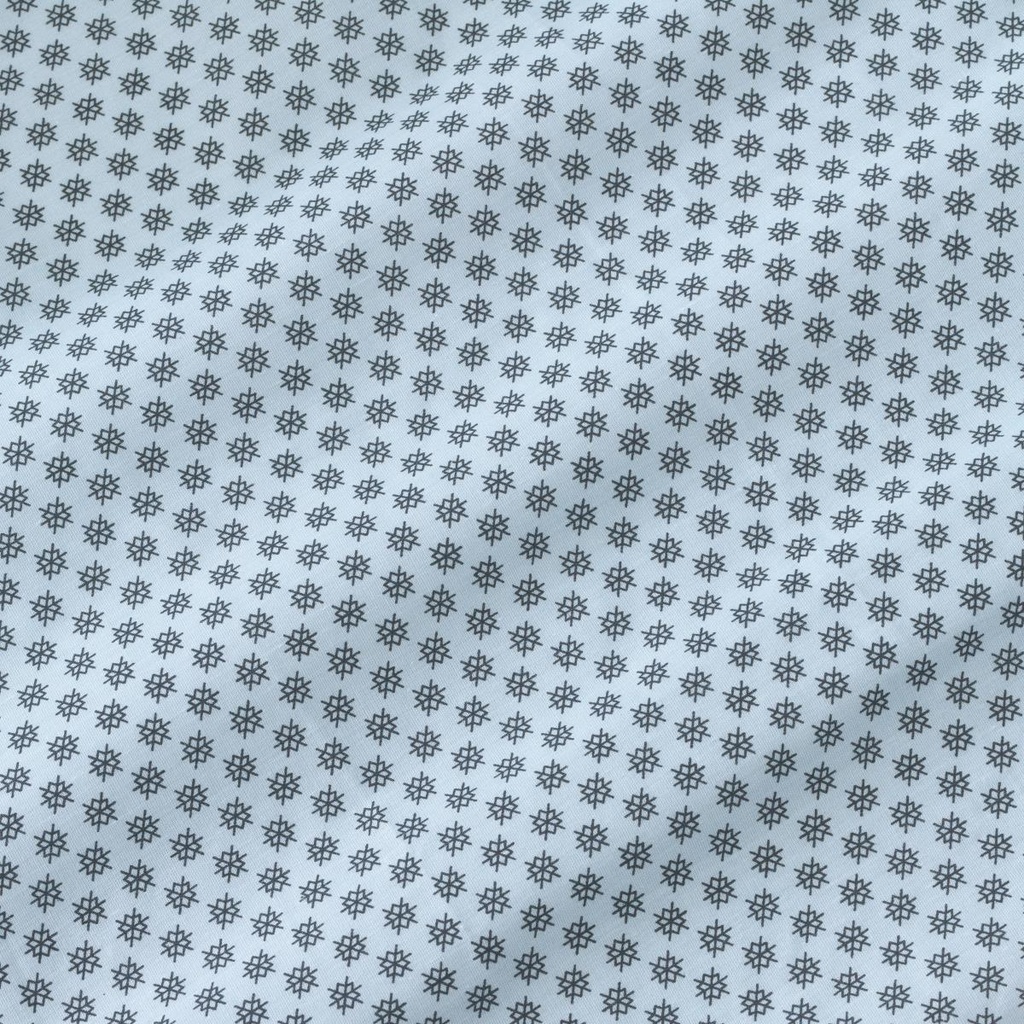 Medline Cotton/Poly Blend Patient Gown; White with Star Print, Straight Back and Back Ties | CASE/12 EACH | DOZEN/12 EACH