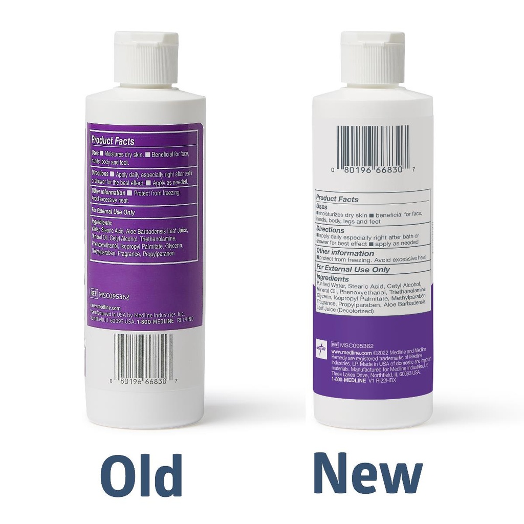 [MSC095362-CASE] Remedy® Essentials Moisturizing Body Lotion; 236 mL, Flip Top Bottle, Scented | CASE/12 EACH