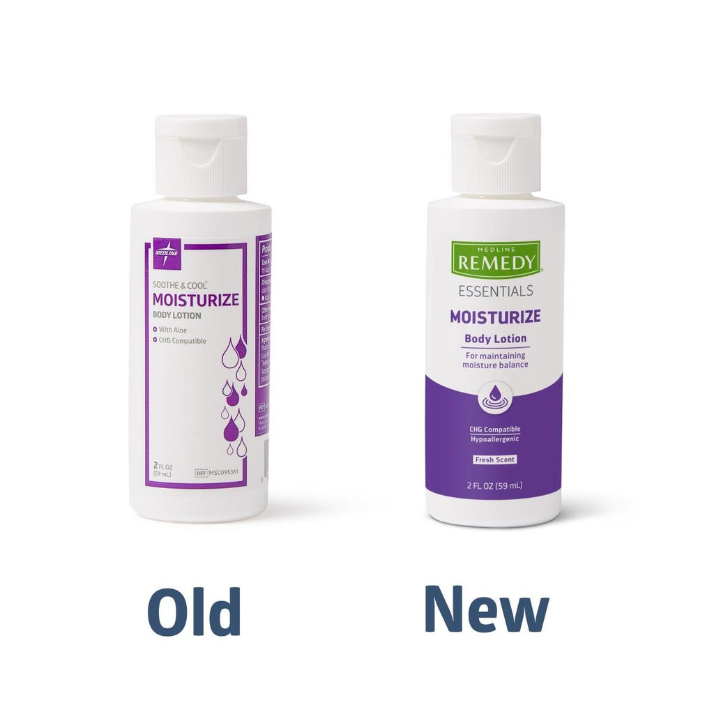 Remedy® Essentials Moisturizing Body Lotion; 59 mL, Flip Top Bottle, Scented | CASE/96 EACH